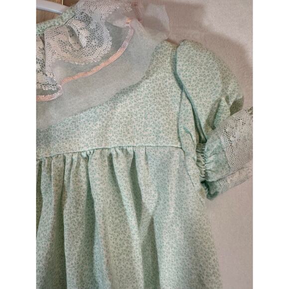 Vtg Bryan Baby Girl Pastel Romper Jumpsuit 6-9 Months One Piece Pastel D23 - Picture 4 of 5